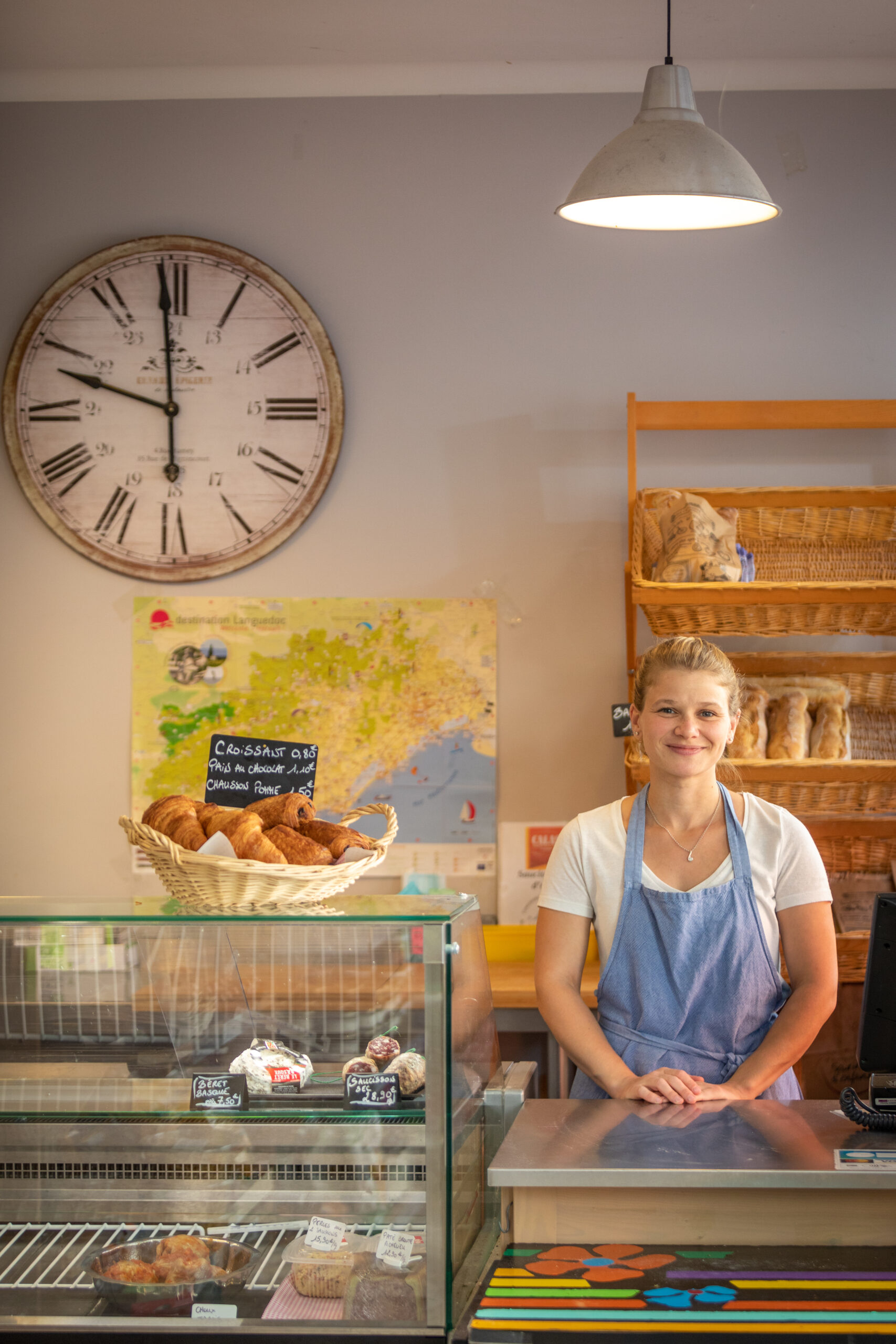 portrait d'hélène épicerie du poujol