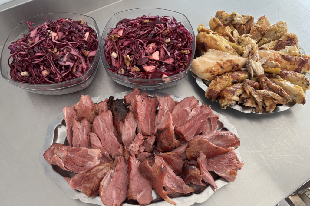 buffet froid à l'épicerie du poujol